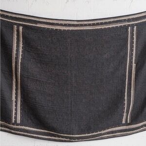 Maiwa Linen Masala Quilt - “Blooms in the Night”